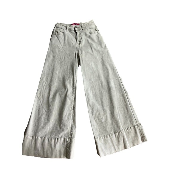 Sexy Woman Pants - Sexy Woman Hugh Ruse Wide Leg Pants Size XS Tan Casual Comfort